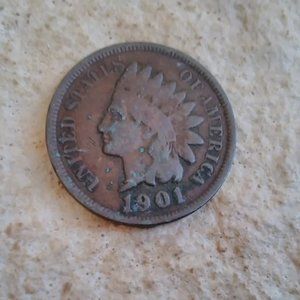 Collectible Coin- 1901 Indian Head Penny